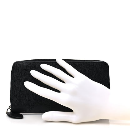 Louis Vuitton Mahina Zippy Wallet NM Black 2 of 7
