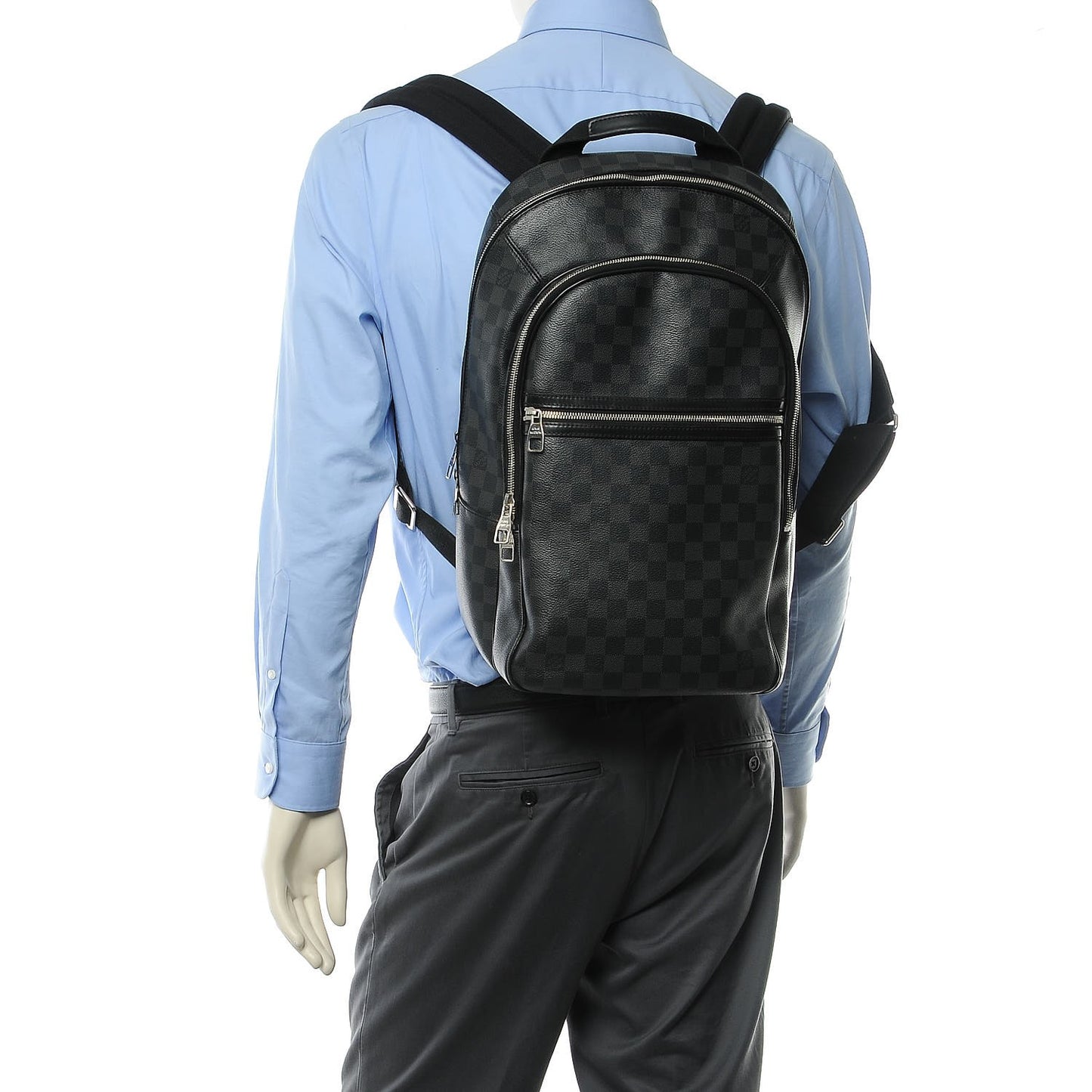 Damier Graphite Michael Backpack