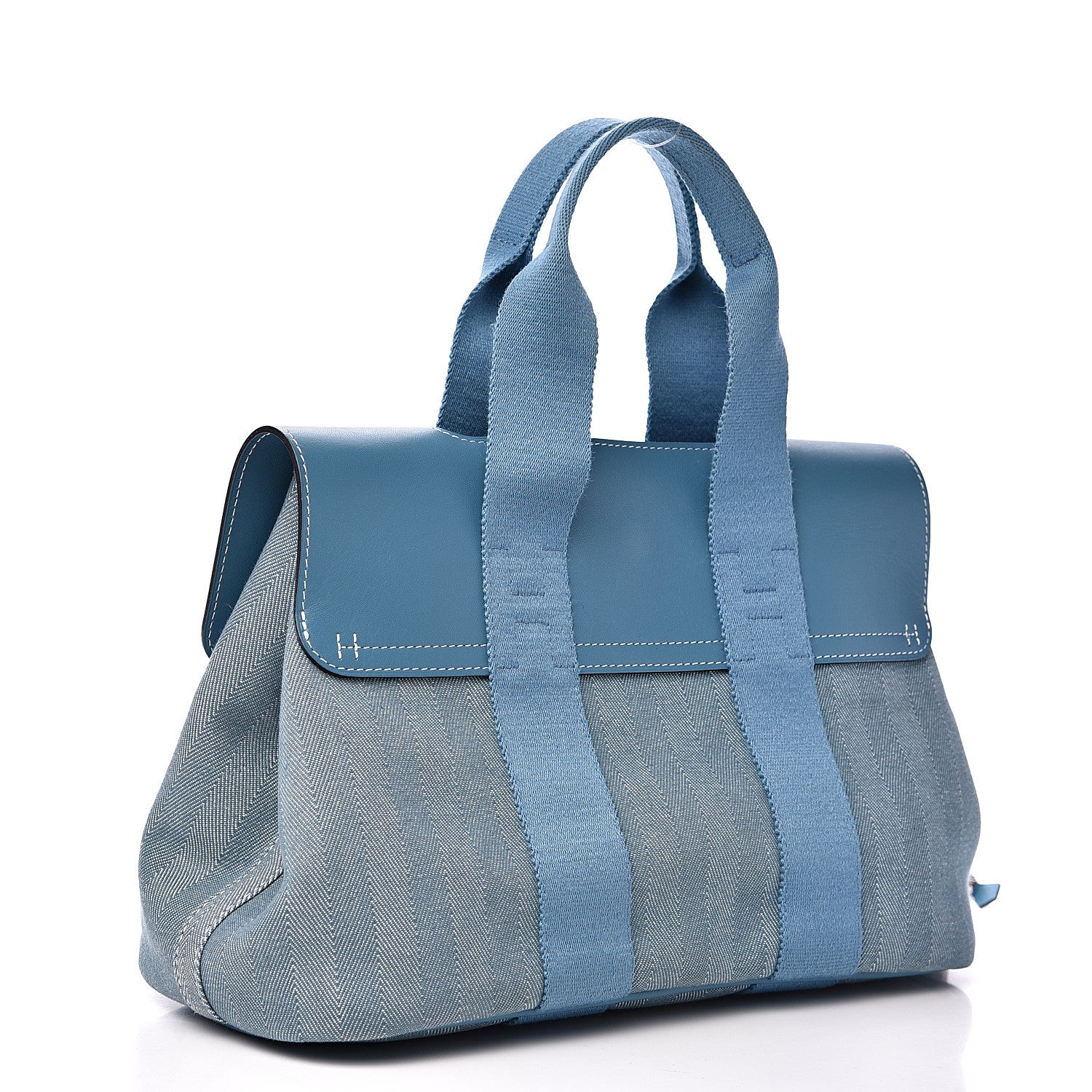 Hermes Swift Valparaiso Tote PM Blue Jean 3 of 12