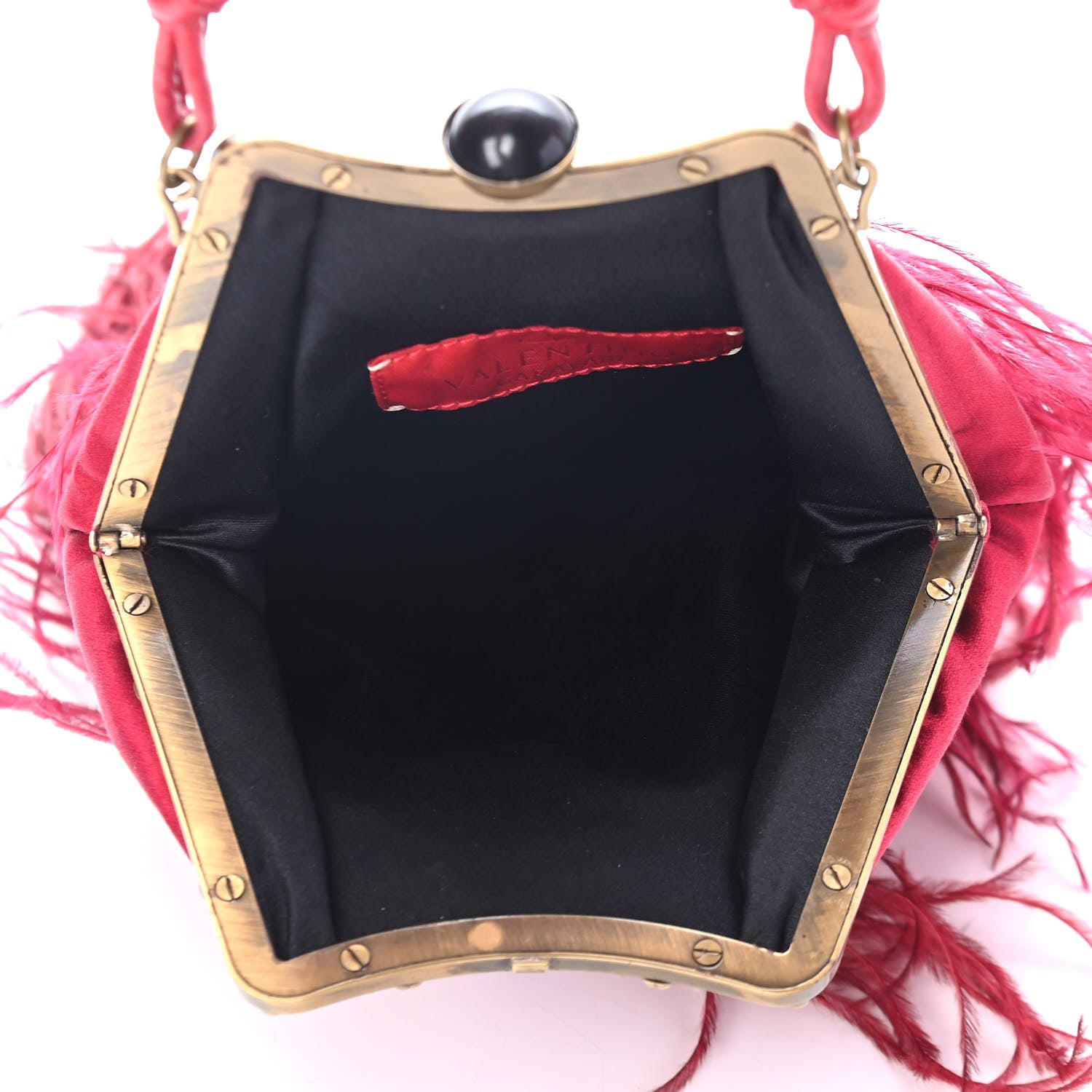 Valentino Garavani Satin Crossbody Pink 4 of 4