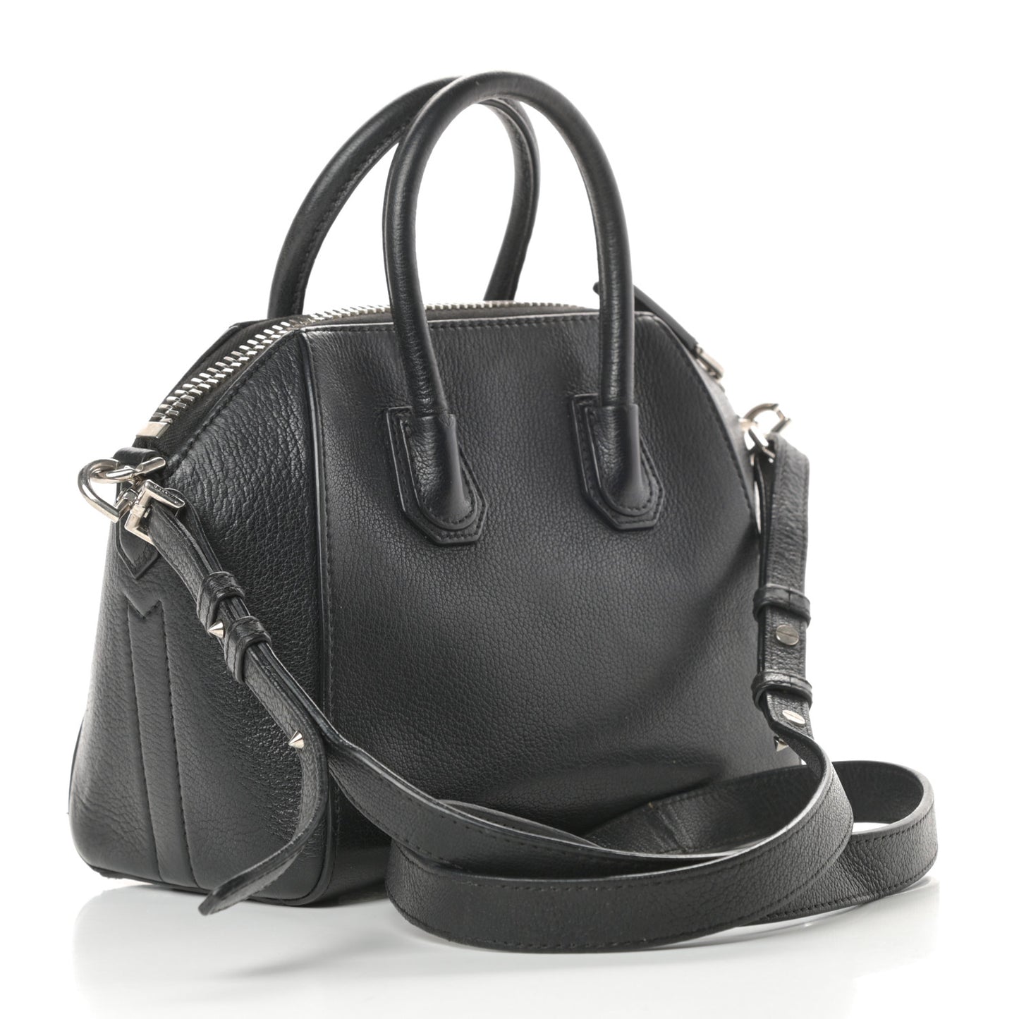 Sugar Goatskin Mini Antigona Black