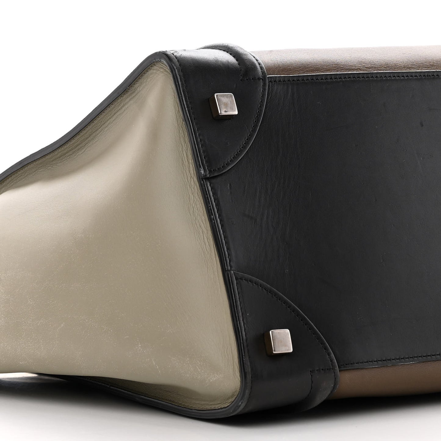 Satin Calfskin Tri-Color Luggage Multicolor