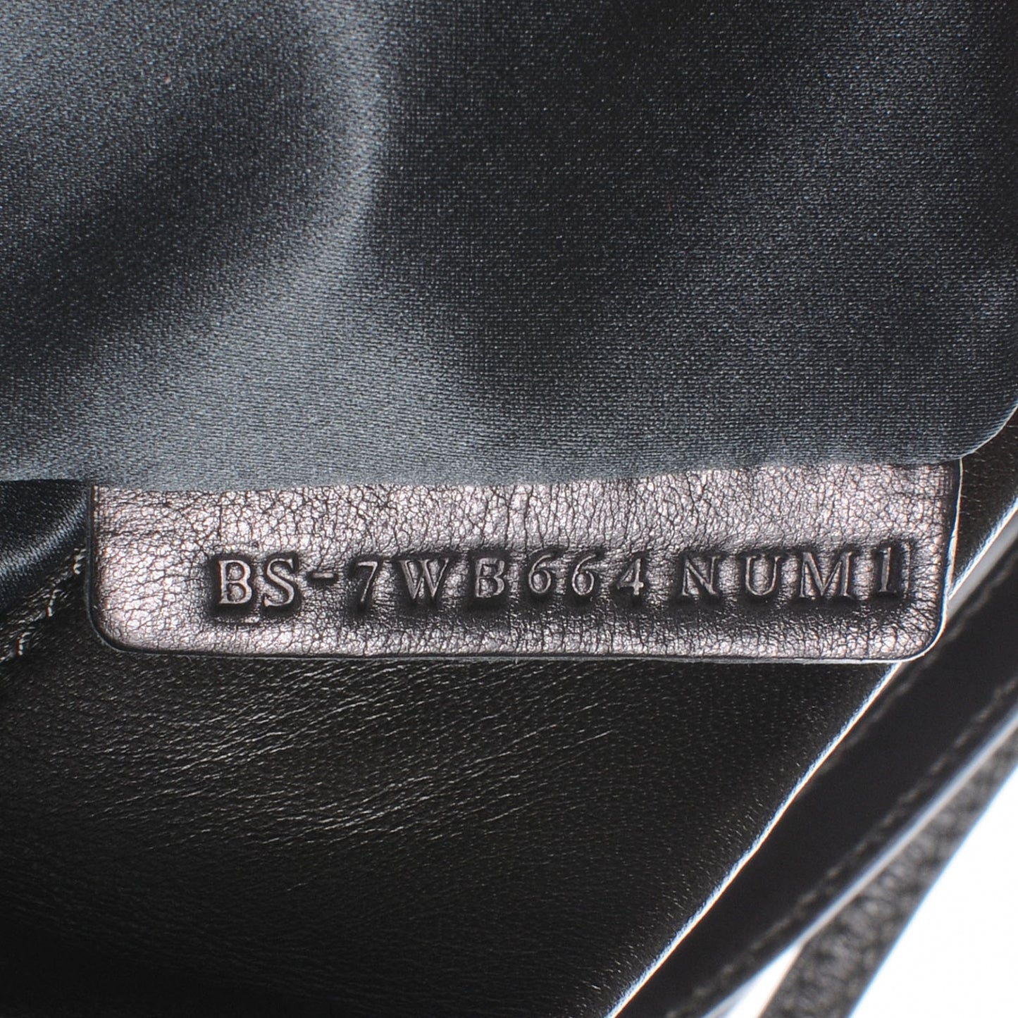 Leather Sequin Chain Glam Tote Black