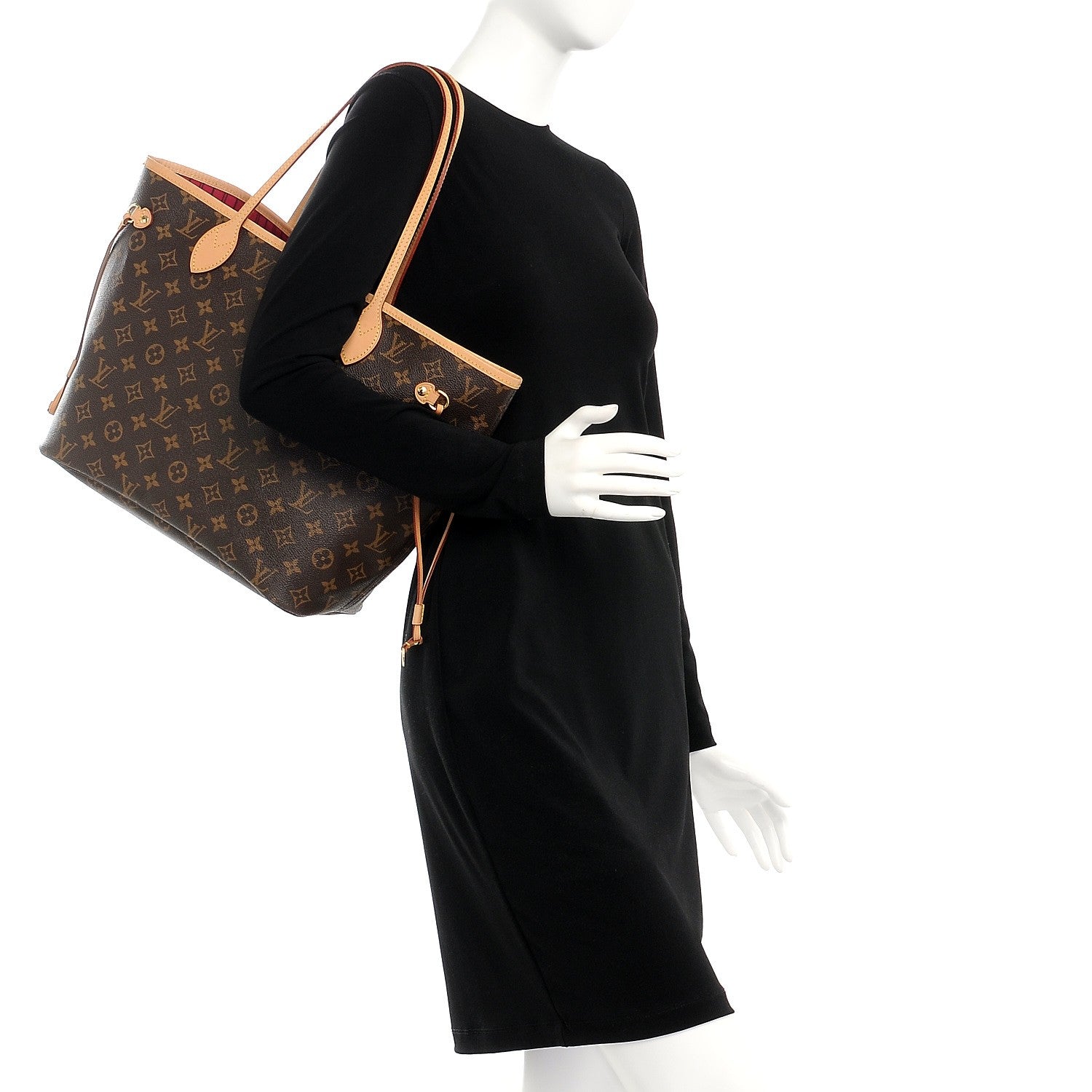 Louis Vuitton Monogram Neo Neverfull MM Pivoine 2 of 10