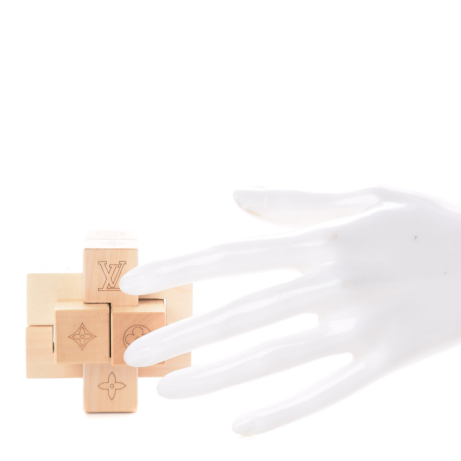 Louis Vuitton Le Pateki Wood Cube Puzzle VIP Gift 4 of 5