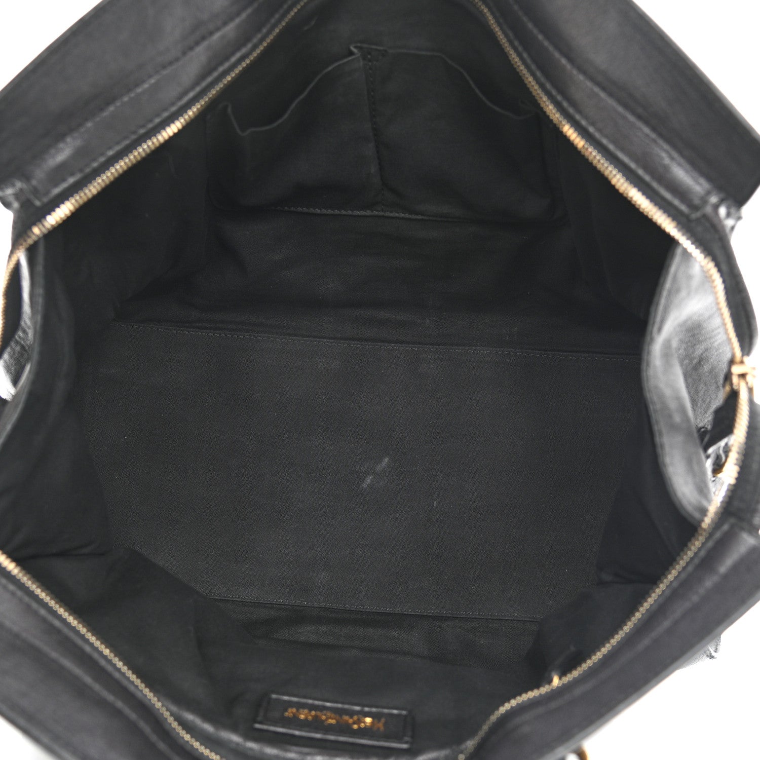 Saint Laurent Sheepskin Medium Cabas ChYc Black 5 of 16