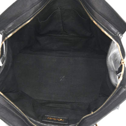 Saint Laurent Sheepskin Medium Cabas ChYc Black 5 of 16