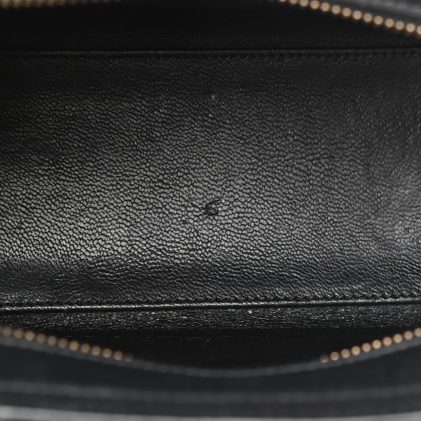 Canvas Smooth Calfskin Nano Tri-Color Luggage Navy Blue