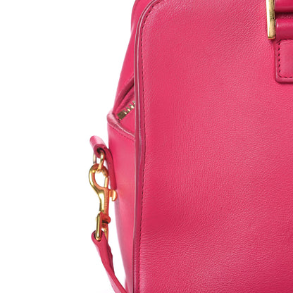 Saint Laurent Calfskin Monogram Baby Cabas Fuchsia 14 of 17