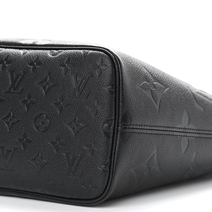 Louis Vuitton Empreinte Monogram Giant Neverfull MM Black 10 of 12