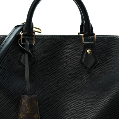 Louis Vuitton Epi Speedy Soft 30 Black 7 of 9