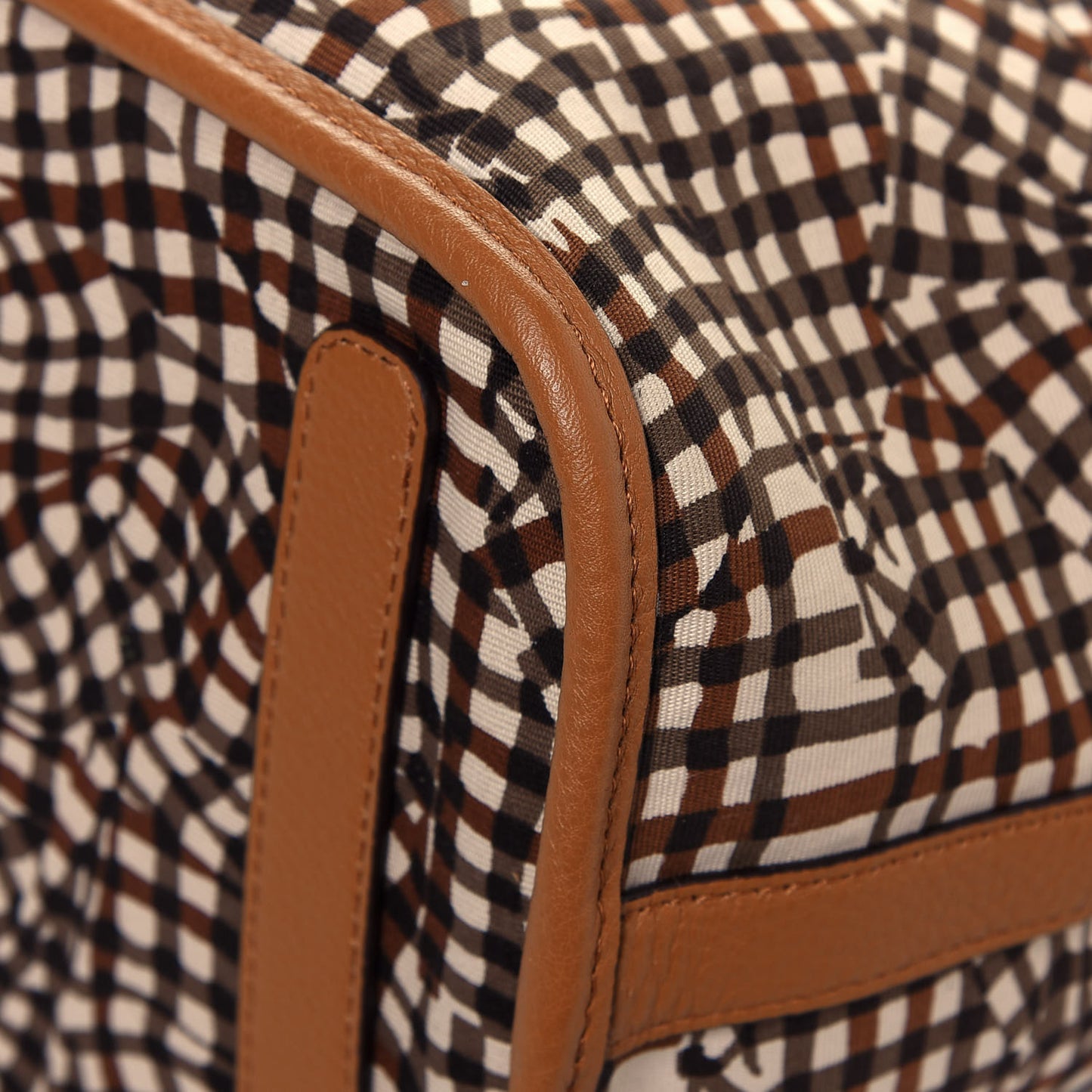 Visetos Medium Liz Reversible Shopper Tote Cognac
