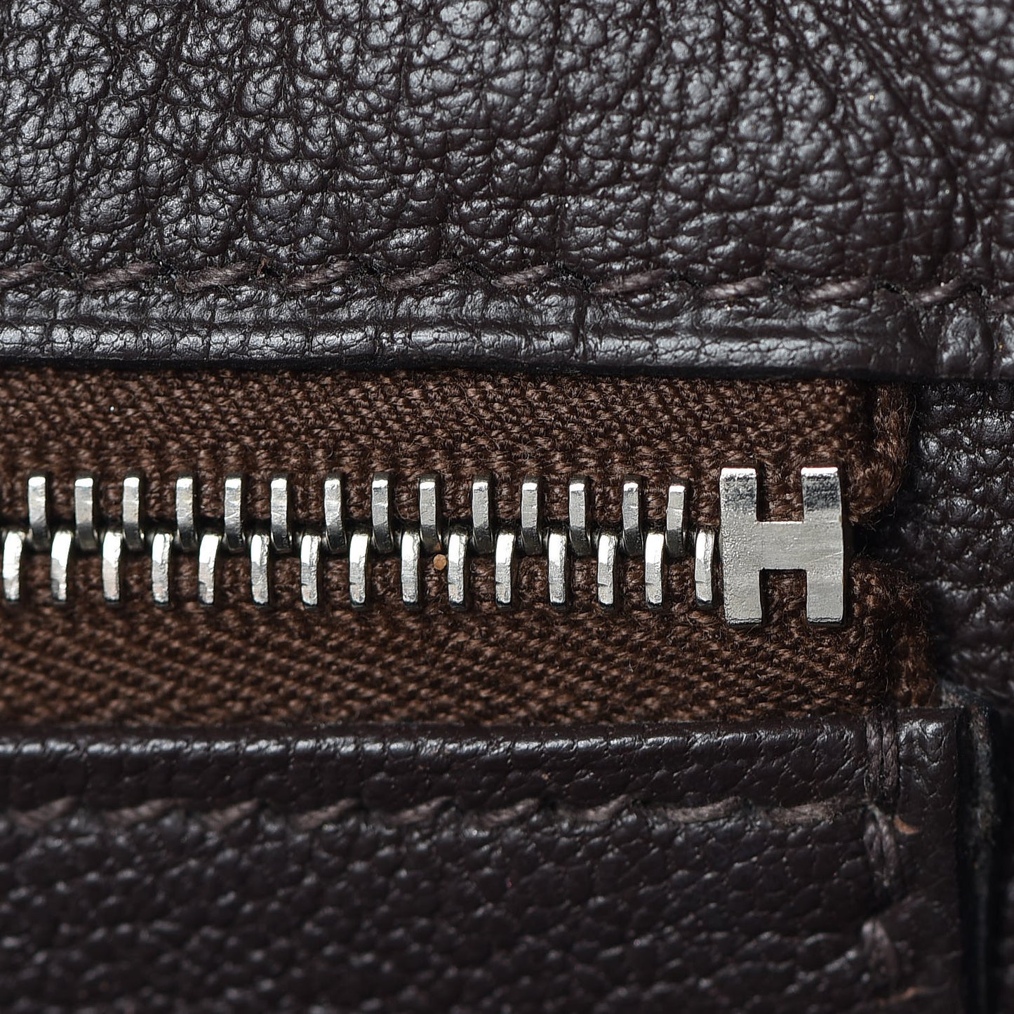 Togo Birkin 35 Chocolate