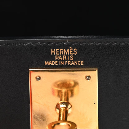 Hermes Box Kelly Sellier 28 Black 6 of 10