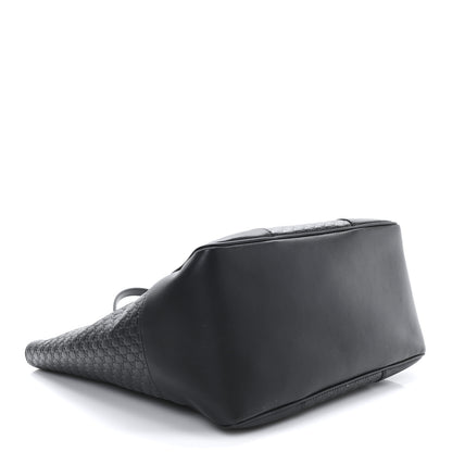 Gucci Microguccissima Bree Zippered Tote Black 4 of 10