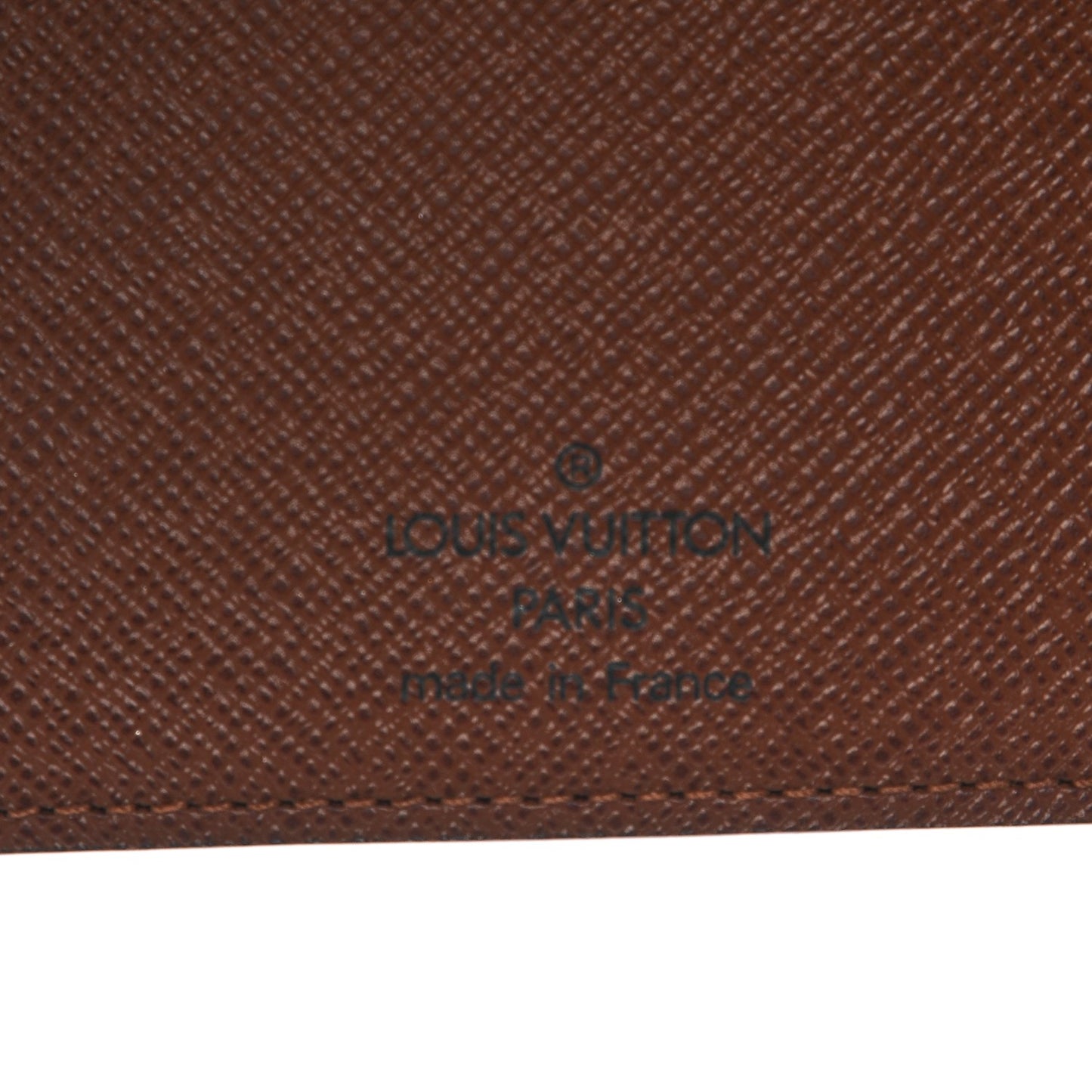 Monogram Medium Ring Agenda Cover