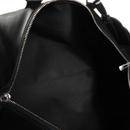 Louis Vuitton Epi Keepall 45 Black 5 of 7
