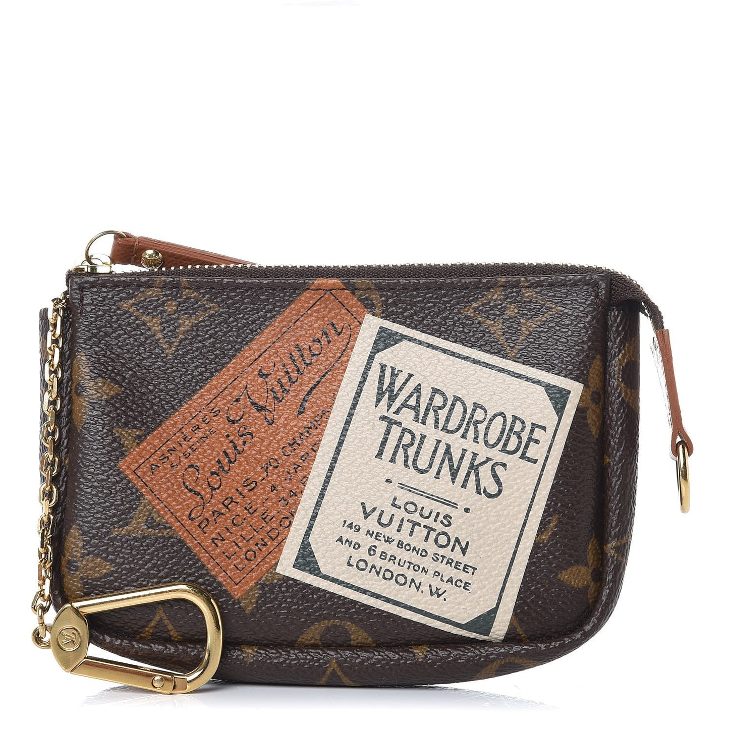 Monogram Trunks and Bags Pochette Cles Key Holder