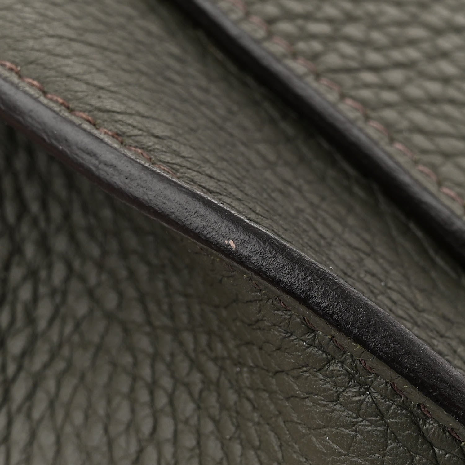 Hermes Taurillon Clemence Jypsiere 34 Vert De Gris 13 of 13