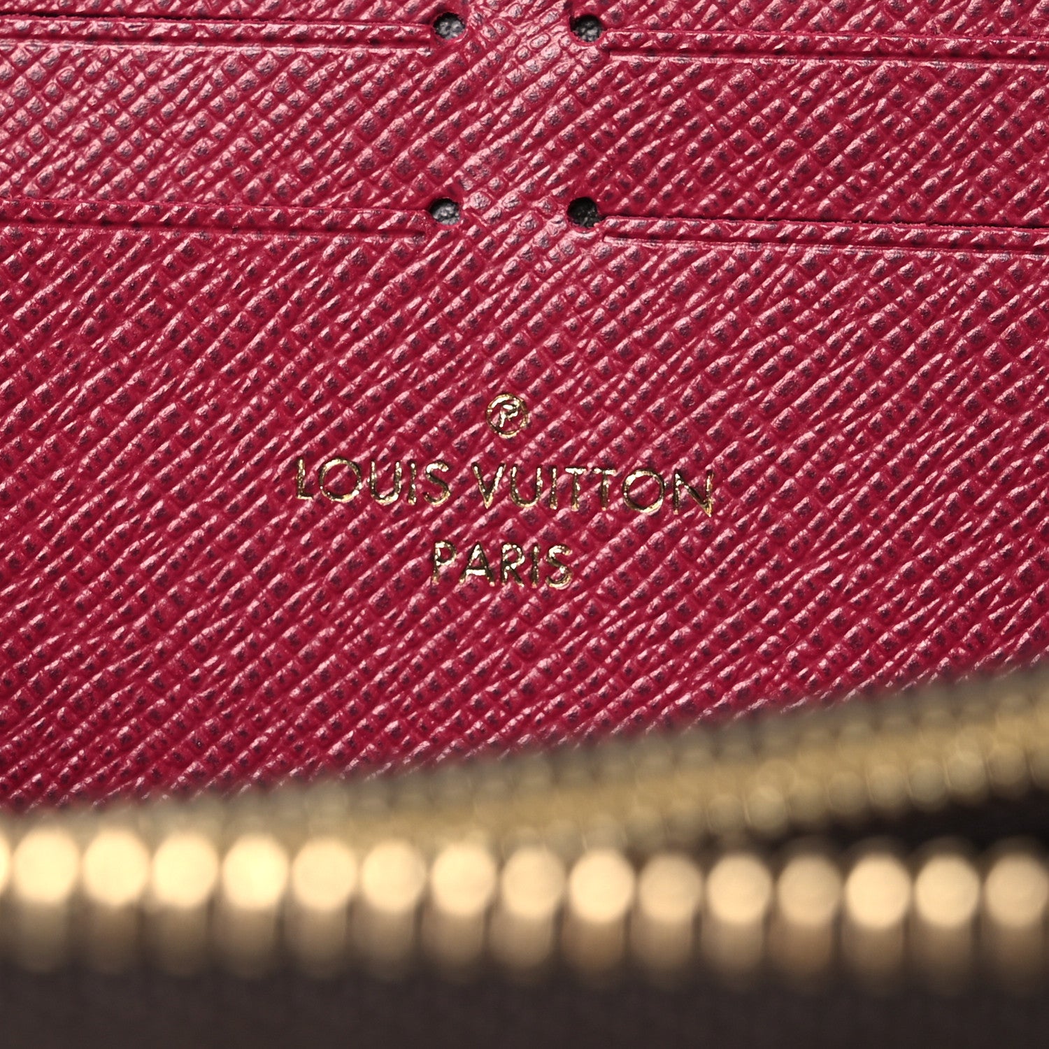 Louis Vuitton Monogram Clemence Wallet Fuchsia 10 of 12