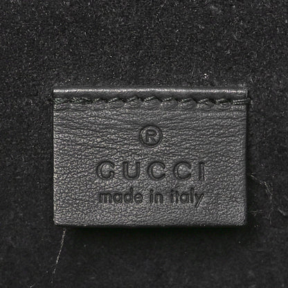 Gucci GG Supreme Monogram Crystal Small Dionysus Shoulder Bag Black 6 of 11