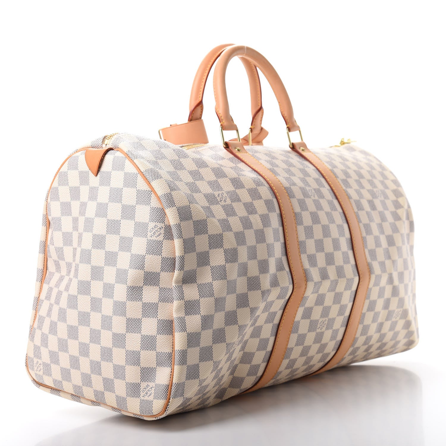 Louis Vuitton Damier Azur Keepall 50 2 of 13
