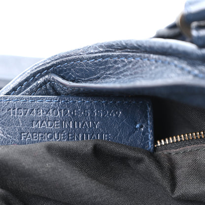 Balenciaga Agneau Classic Hardware City Bleu Obscur 8 of 11