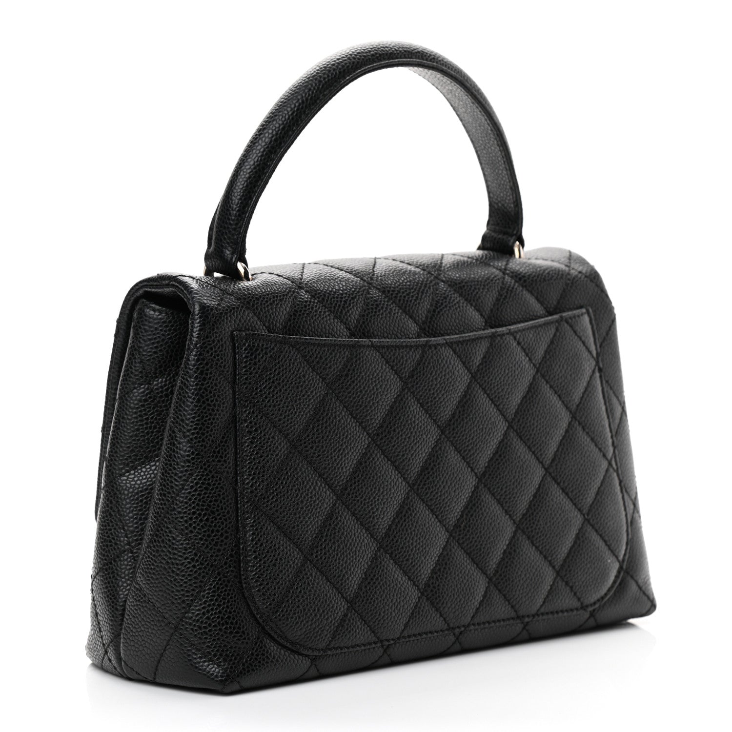 Chanel Caviar Quilted Medium Kelly Flap Bag Black 3 of 12