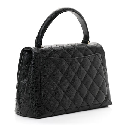 Chanel Caviar Quilted Medium Kelly Flap Bag Black 3 of 12