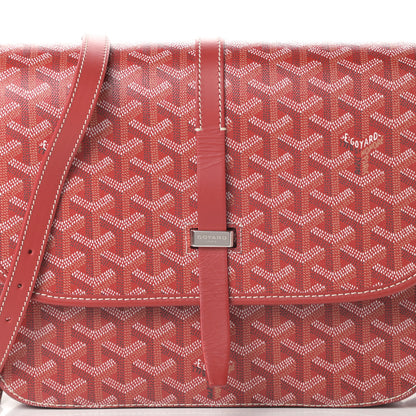 Goyard Goyardine Belvedere II MM Messenger Bag Red 7 of 10
