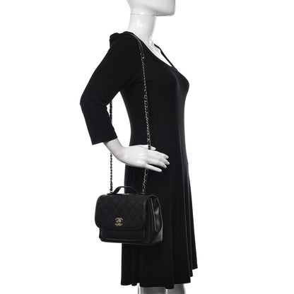 Chanel Caviar Quilted Medium Business Affinity Flap Black 2 of 9