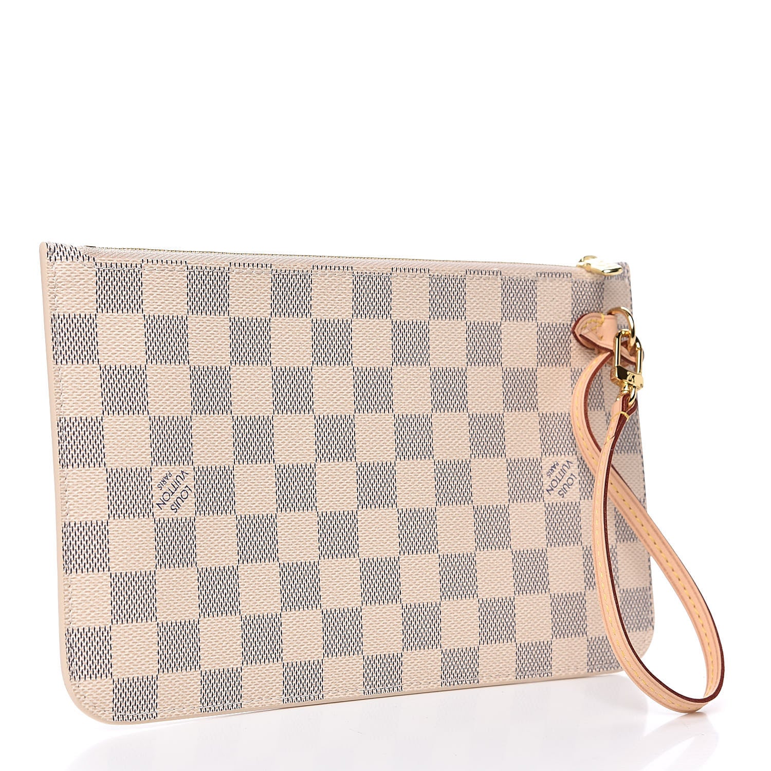 Louis Vuitton Damier Azur Neverfull MM GM Pochette 3 of 8