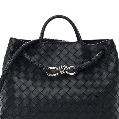 Bottega Veneta Nappa Intrecciato Medium Andiamo Shoulder Bag Space 7 of 9