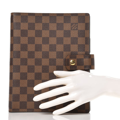 Louis Vuitton Damier Ebene Large Ring Agenda Cover 2 of 6