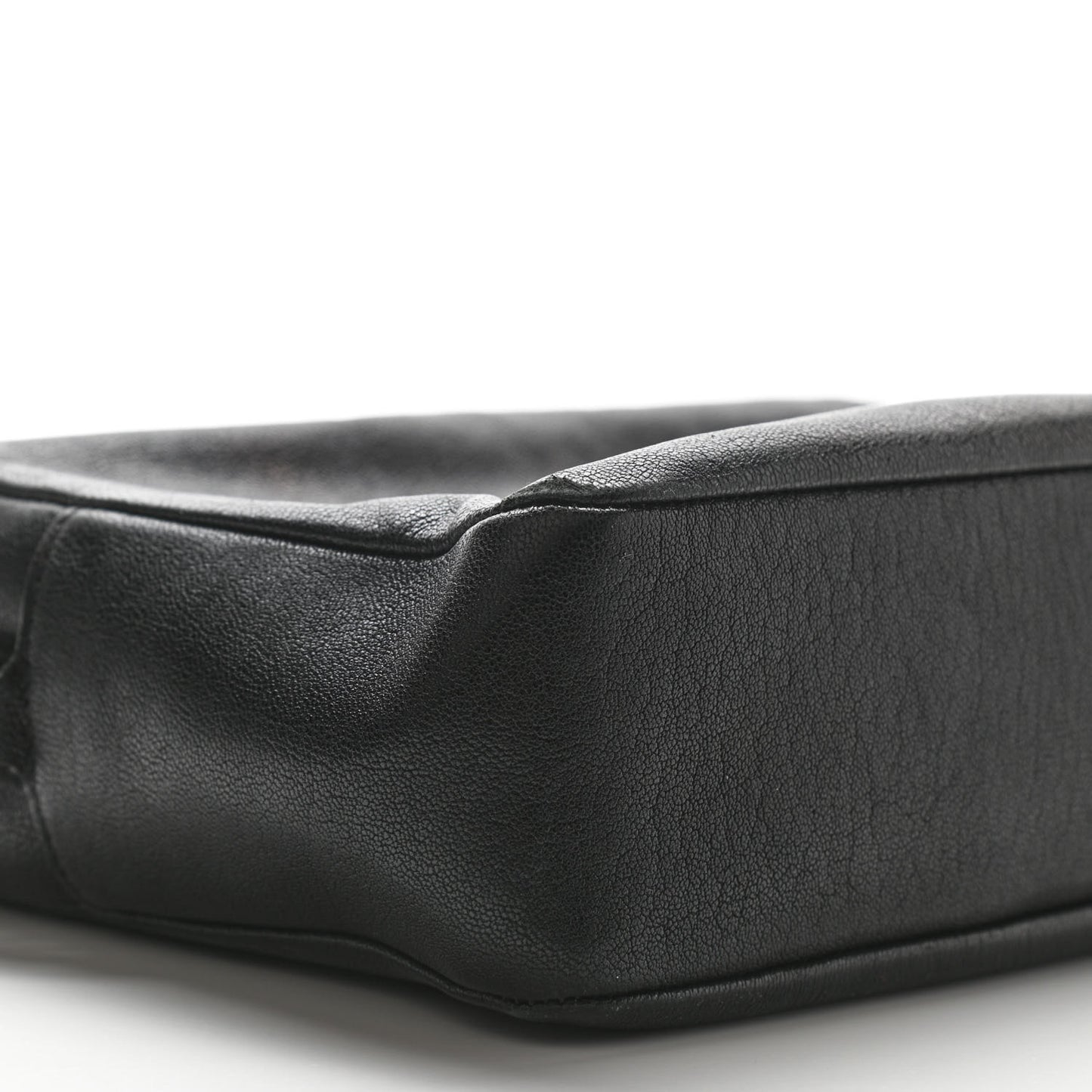 Lambskin Monogram Small Lou Camera Bag Black