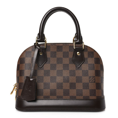 Louis Vuitton Damier Ebene Alma BB 1 of 9