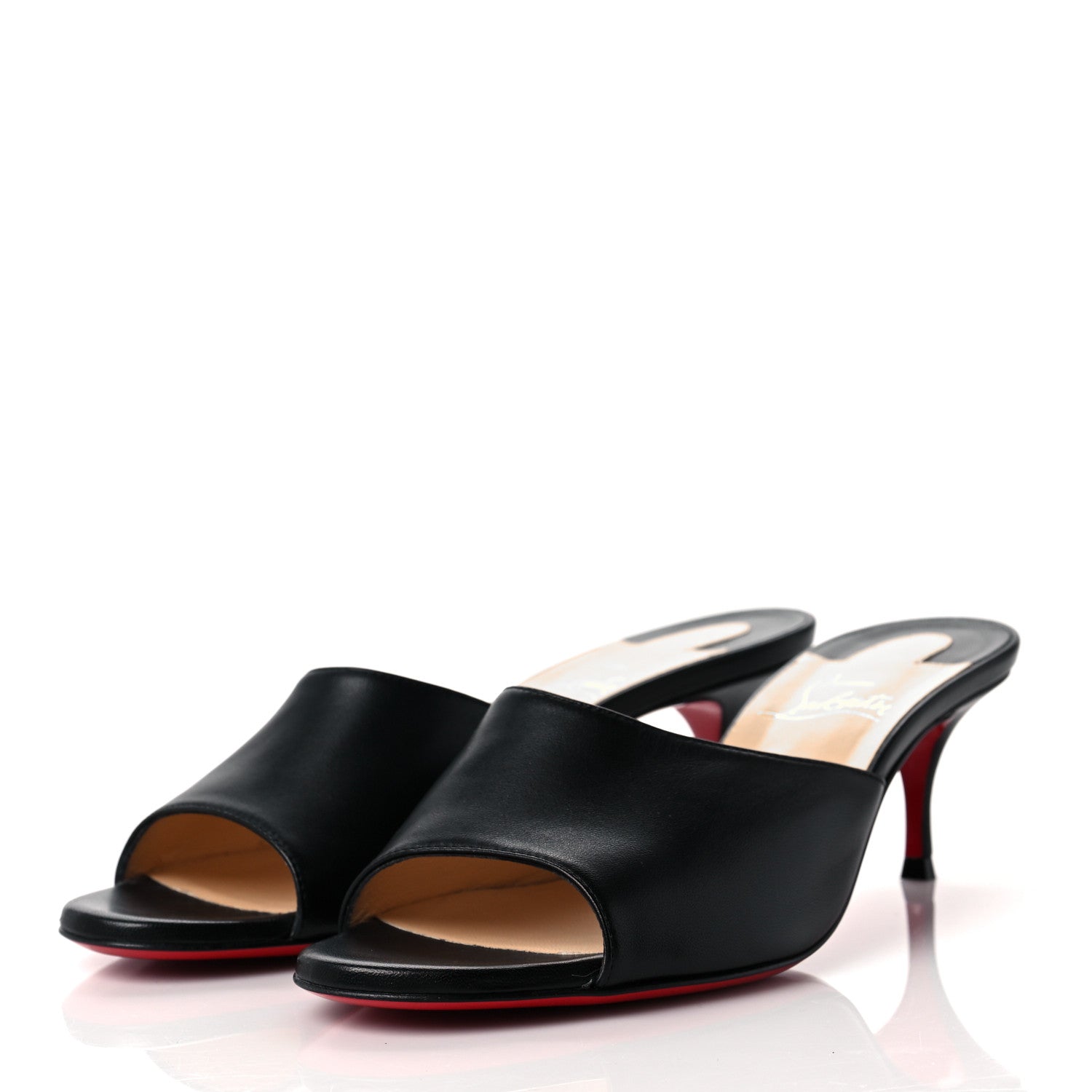 Christian Louboutin Nappa East 55 Mule 37.5 Black 3 of 9