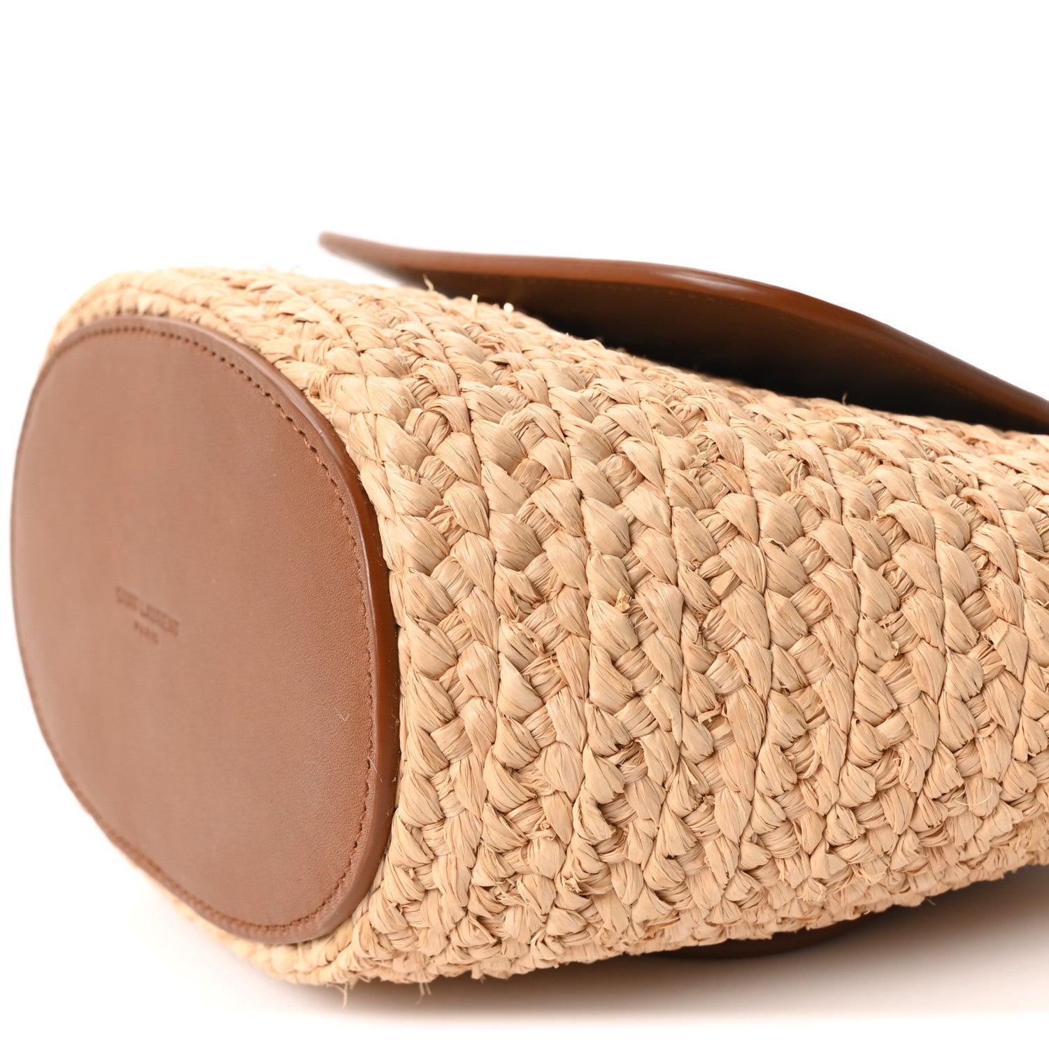 Saint Laurent Raffia Calfskin Mini Manon 10 of 10