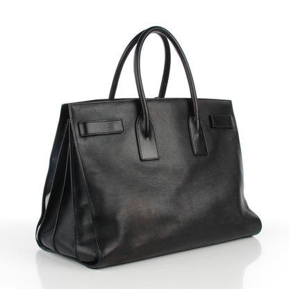 Saint Laurent Calfskin Large Sac De Jour Carryall Black 3 of 9