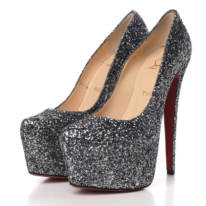 Christian Louboutin Glitter Daffodile 160 Pumps 38 3 of 8