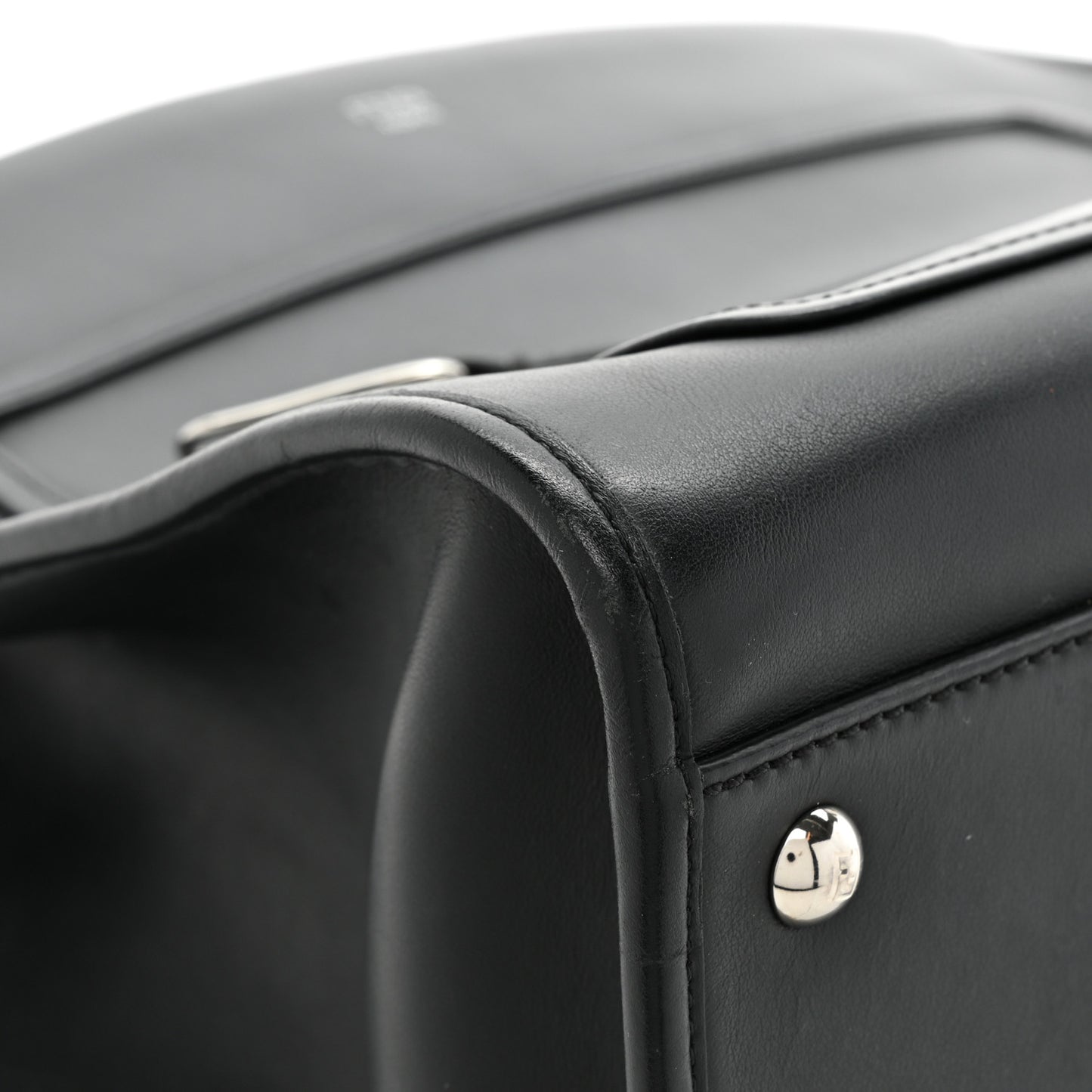 Vitello Century Opaco F is Fendi Regular Runaway Satchel Black
