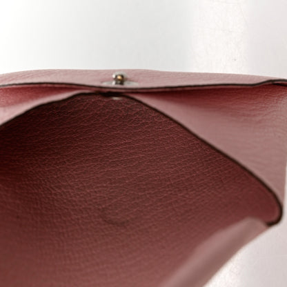 Hermes Chevre Mysore Verso Bastia Coin Purse Rose Confetti Brique 6 of 10