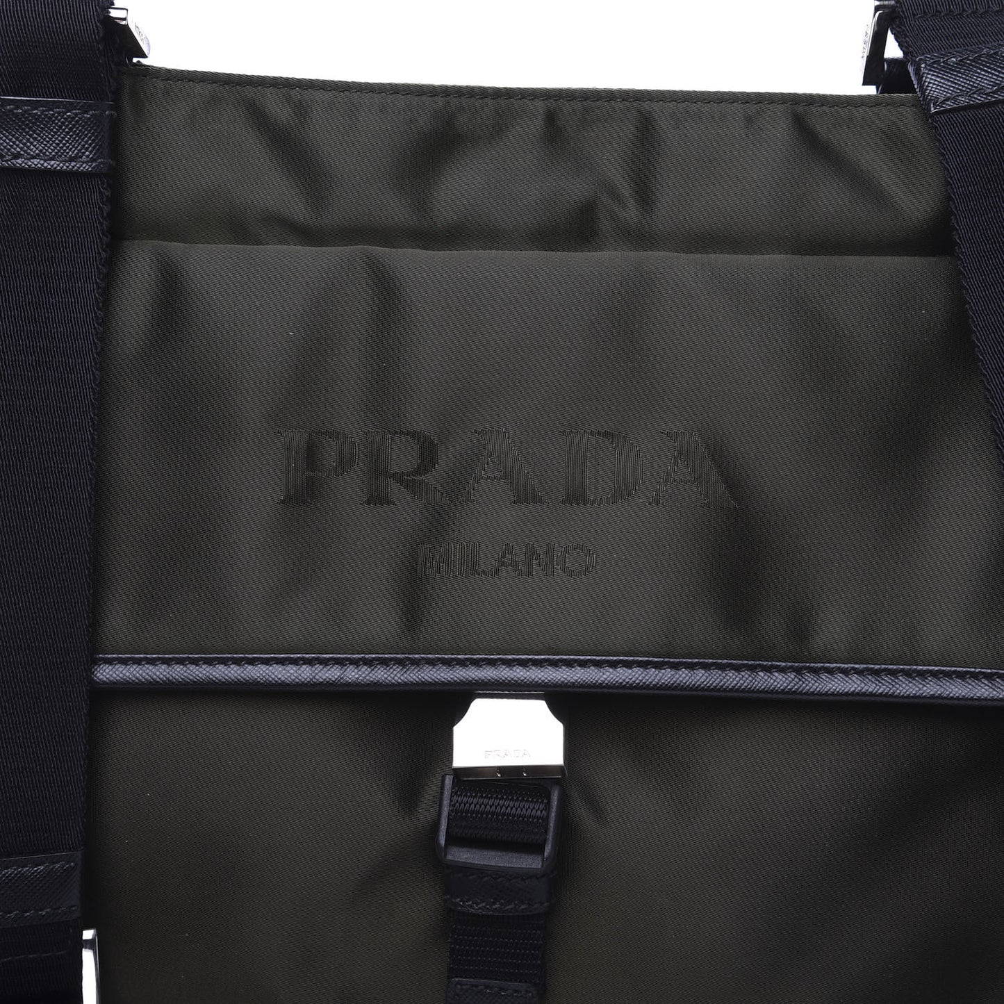 Nylon Vela Flat Messenger Bag Mimetico