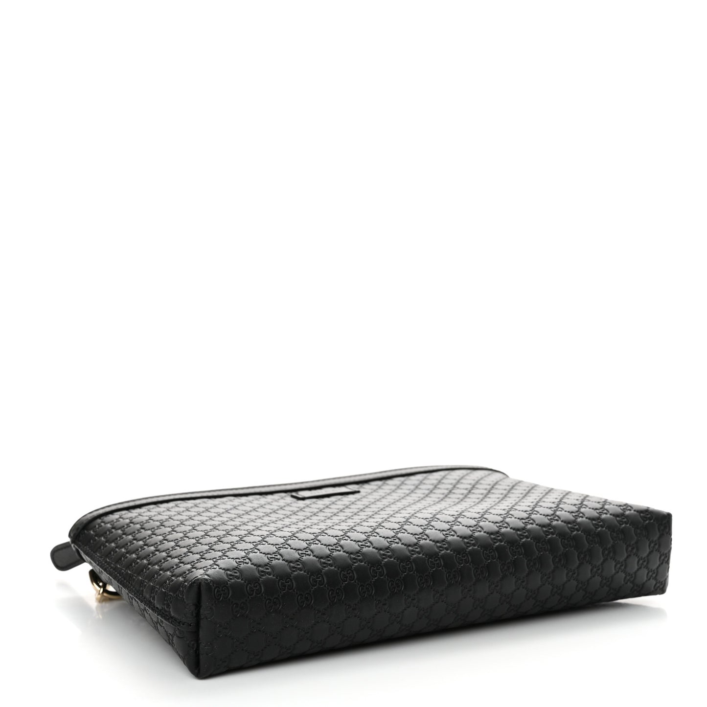 Microguccissima Flat Crossbody Black