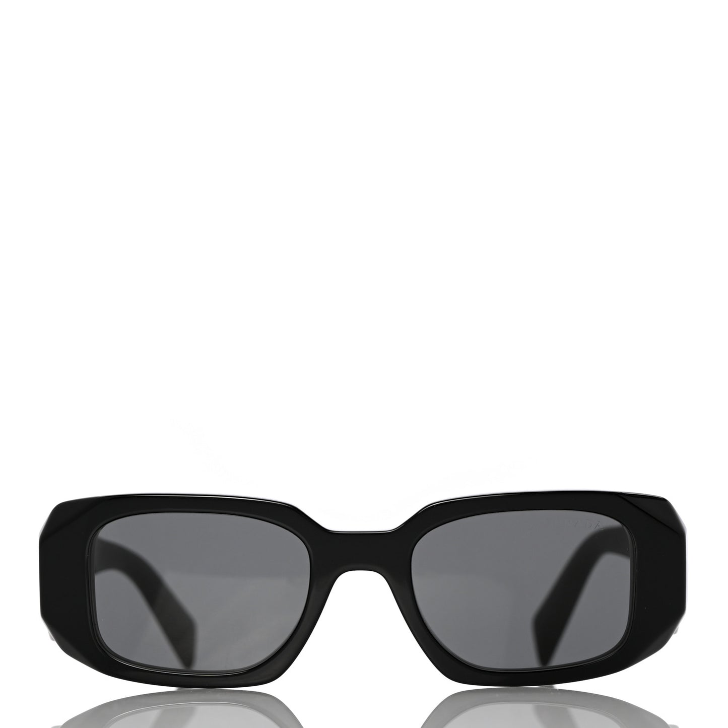 Acetate Symbole Sunglasses SPR 17W Black