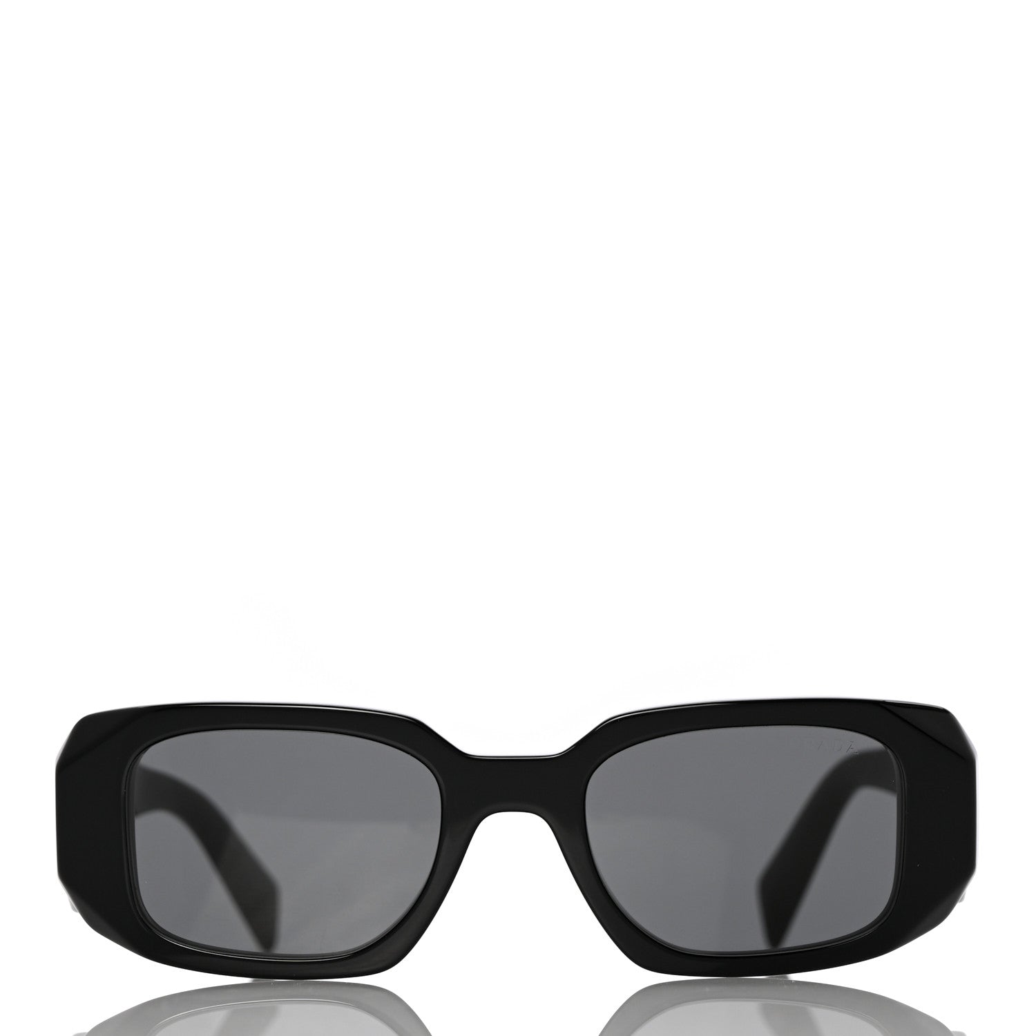 Prada Acetate Symbole Sunglasses SPR 17W Black 2 of 9
