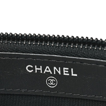 Chanel Aged Calfskin Quilted Small Gabrielle Clutch With Chain So Black 6 of 12