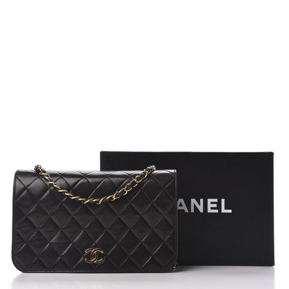 Chanel Lambskin Quilted Small Single Flap Black 12 of 12