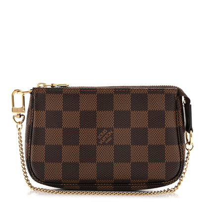 Louis Vuitton Damier Ebene Mini Pochette Accessories 1 of 7