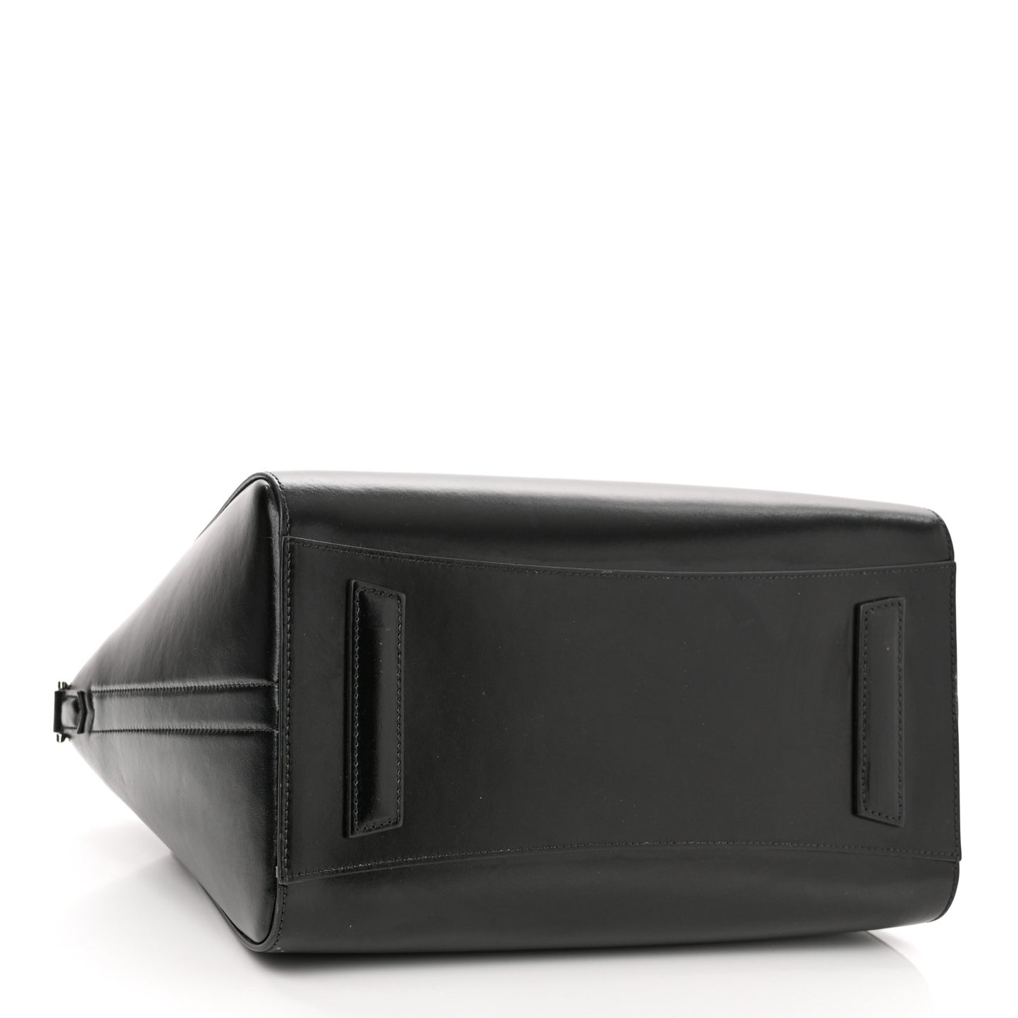Shiny Lord Calfskin Medium Antigona Black